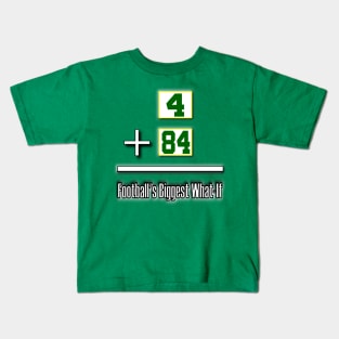 Favre Plus Sharpe Equals Football's Biggest What-If Kids T-Shirt